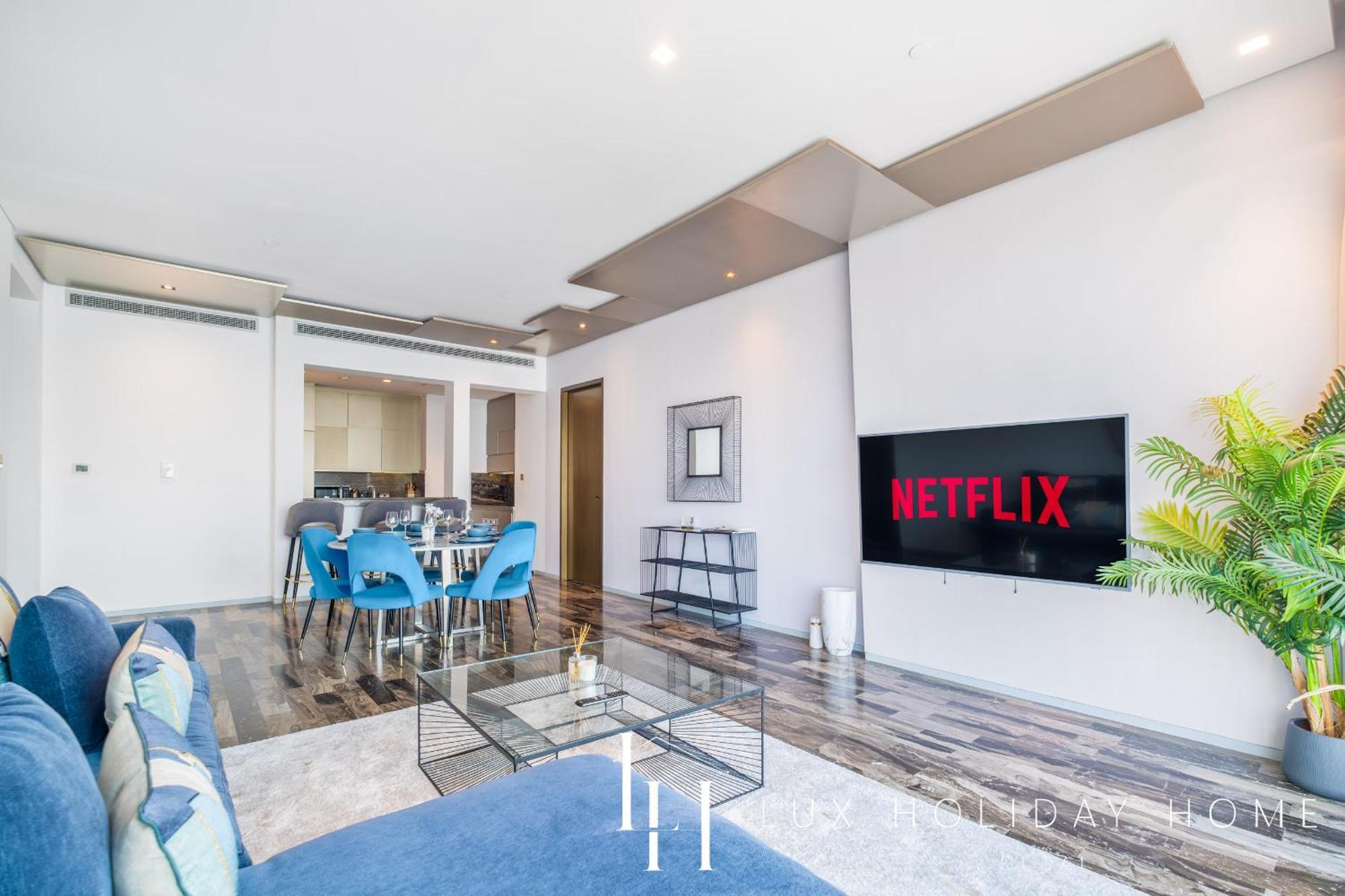 LUX - Lavish Suite with Full Palm Jumeirah View 1 Dubai Exterior foto