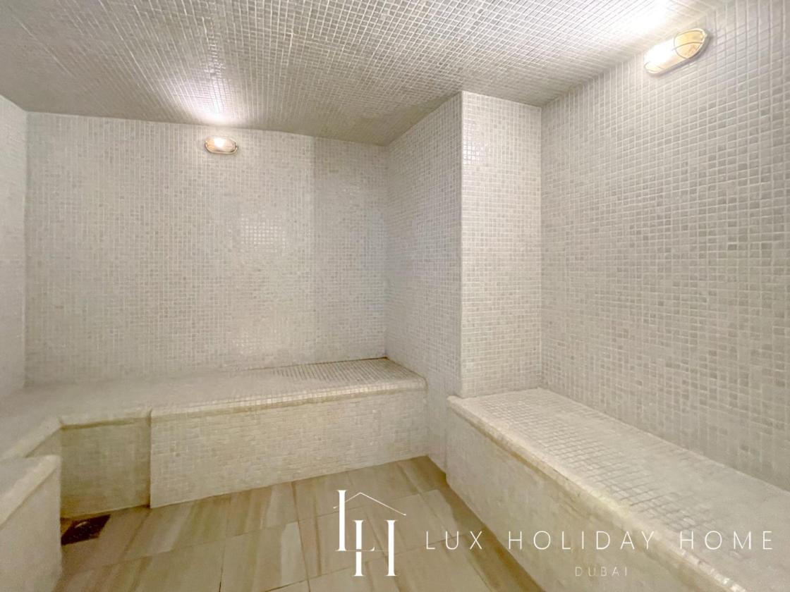 LUX - Lavish Suite with Full Palm Jumeirah View 1 Dubai Exterior foto