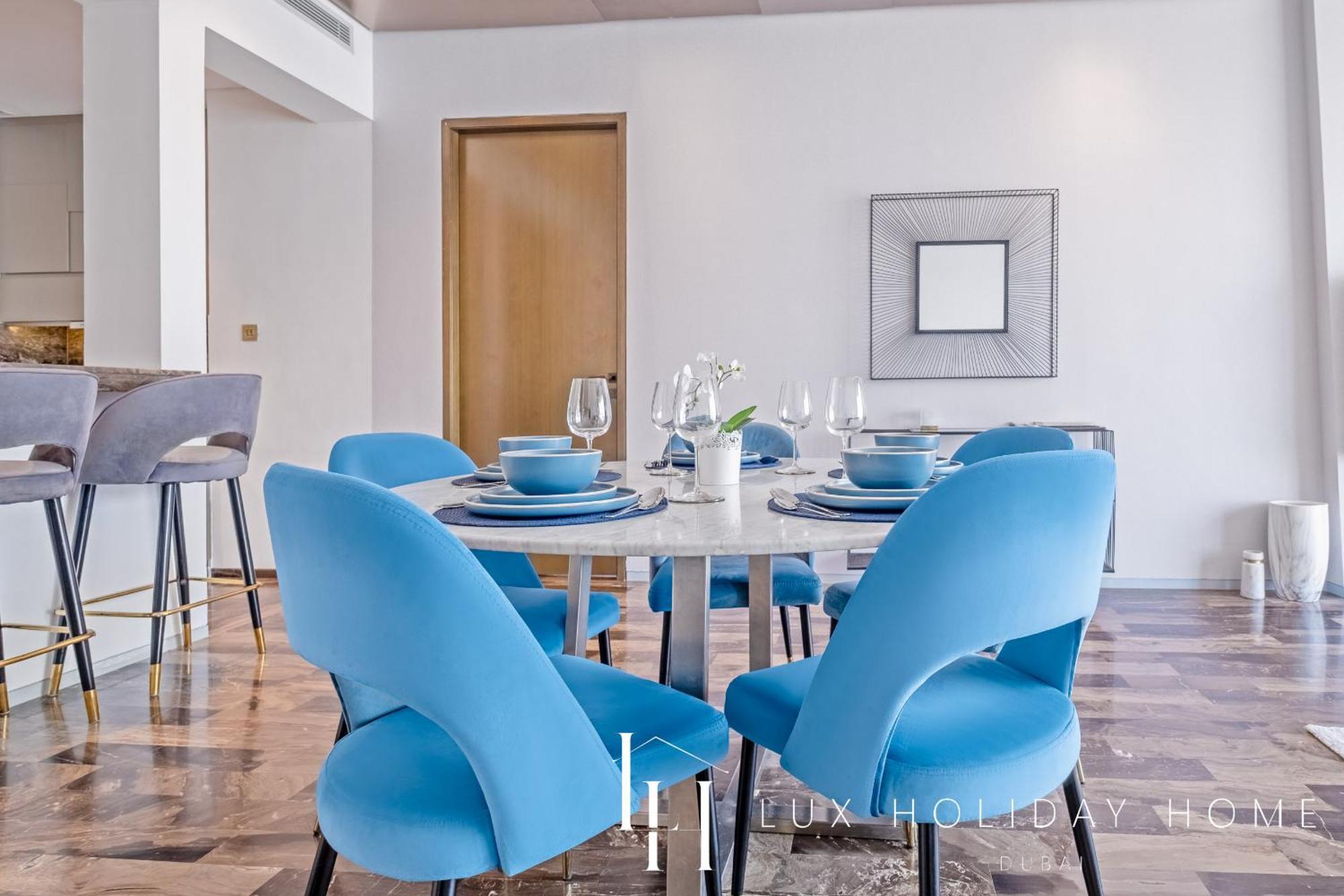 LUX - Lavish Suite with Full Palm Jumeirah View 1 Dubai Exterior foto