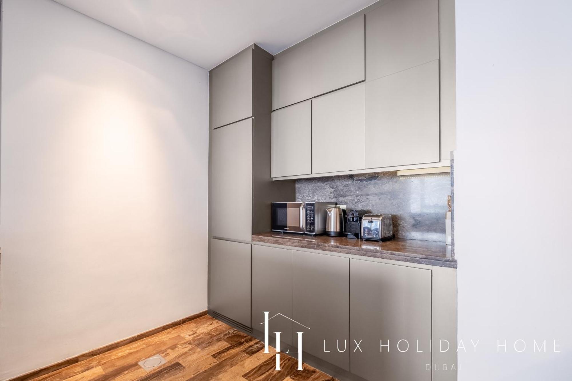 LUX - Lavish Suite with Full Palm Jumeirah View 1 Dubai Exterior foto