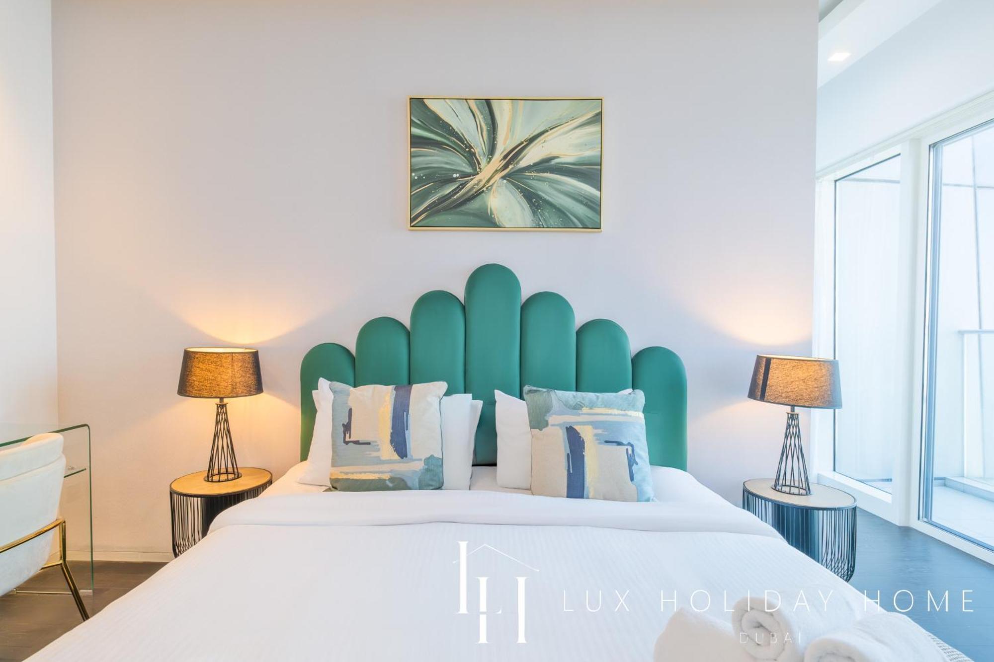 LUX - Lavish Suite with Full Palm Jumeirah View 1 Dubai Exterior foto