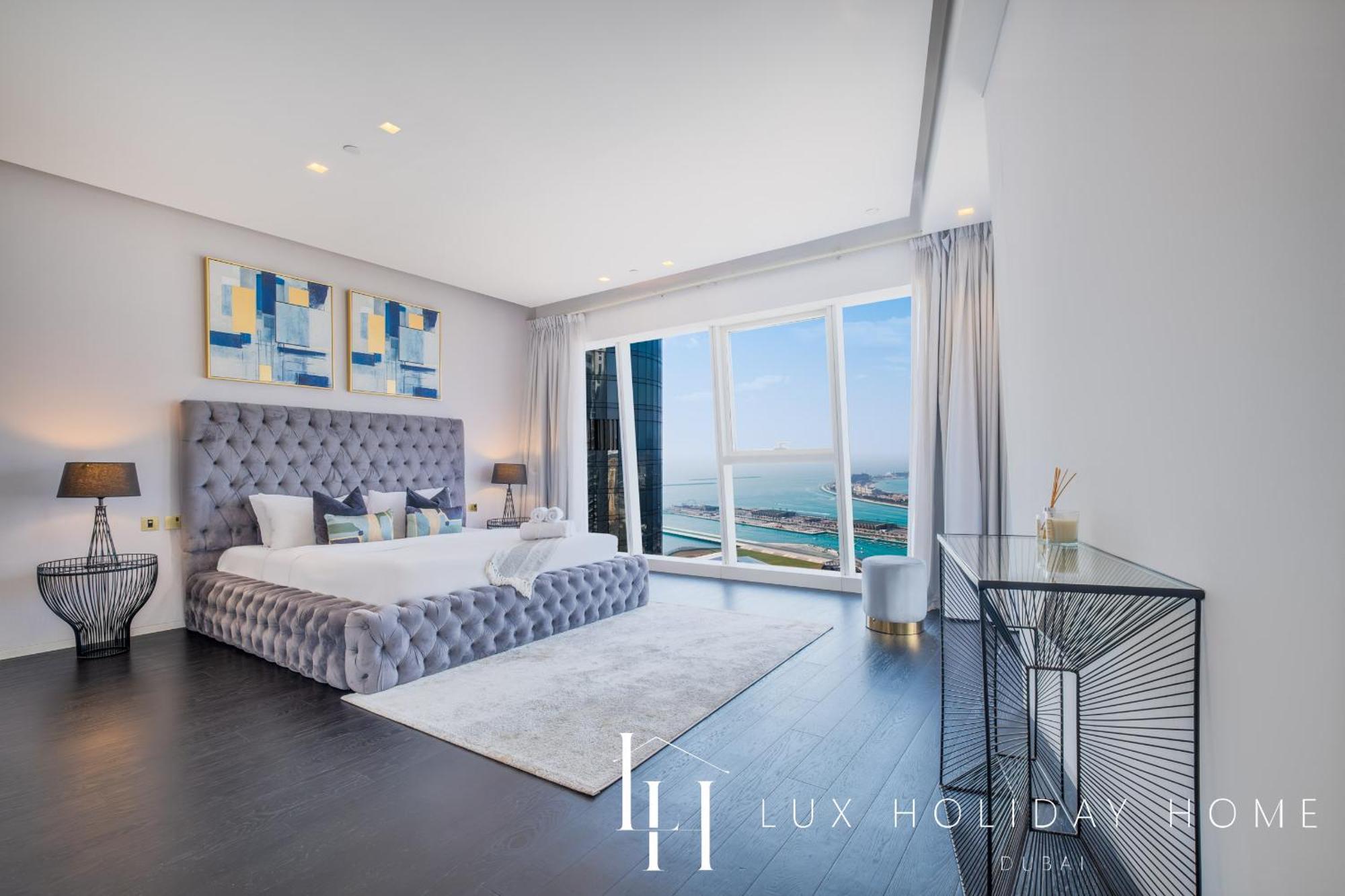 LUX - Lavish Suite with Full Palm Jumeirah View 1 Dubai Exterior foto